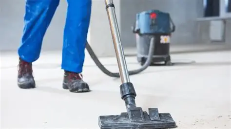 Post construction cleaning